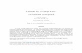 Liquidity and Exchange Rates: An Empirical Investigationcengel/WorkingPapers/Liquidity.pdf · Liquidity and Exchange Rates: An Empirical Investigation Charles Engel ... (2018a). These
