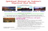 Spiritual Retreat in Sedona’s Mystical Red Rocks · Spiritual Retreat in Sedona’s Mystical Red Rocks Sponsored by Unity Church of Middletown (Louisville, Kentucky) Thursday, June