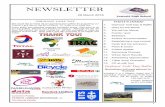 NEWSLETTER - Lowveld High School, Nelspruit Mpumalangalowveldhigh.org.za/wp-content/uploads/2018/04/Newsletter-March-2018.pdf · PAWS & CLAWS the 27th of Feb. Paws & Claws is a wildlife