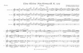 Eine kleine Nachtmusik K. 525 - Einsteinium Quartet · 2017-12-05 · b b c c c c..... Soprano Sax Alto Sax Tenor Sax Bari Sax äœ J œ. äœ ‰ J œ. œ ä ‰œ j. œ ä ‰œ