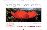 Summer 2018 Yoga Voices - British Wheel of Yoga pages... · 2018-06-21 · 2 Yoga Voices Summer 2018 Yoga Voices Summer 2018 Welcome to the Summer edition of Yoga Voices from the