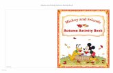 Autumn Activity Book - Disney Family · 2017-10-12 · Cover illustration side down Pages 1 and 6 illustration side up Glue Pages 2 and 5 illustration side down Pages 3 and 4 illustration