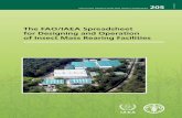 The FAO/IAEA Spreadsheet for Designing and Operationof Insect … · 2014-07-15 · The FAO/IAEA Spreadsheet for Designing and Operating Insect Mass-rearing Facilities FAO PLANT PRODUCTION
