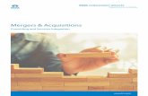 Mergers & Acquisitions - Tata Consultancy Services · 2020-03-17 · Tata Consultancy Services (TCS) provides strategic advisory support to help companies navigate the uncertainty