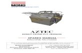AZTEC - Mono equip Parts Manuals... · 2017-05-31 · AZTEC DONUT FRYER PLC VERSION SPARES MANUAL MACHINE NO.FG059 When ordering spares please quote the machine serial number which