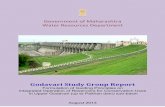 Government of Maharashtra Water Resources …...Government of Maharashtra Water Resources Department Godavari Study Group Report Formulation of Guiding Principles on Integrated Operation