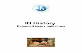IB History - Ms Annie's Extended Essay Pagemsanniesee.weebly.com/uploads/3/8/4/3/38439399/history_extended_essay_guidelines.pdfIB History Extended essay guidelines. Nature of the extended