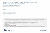 Kent Academic Repository Borg, Coherence in the Process... · attention of many in legal theory, where coherence has since been employed for a number of different reasons. Among the