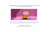 Wellesley Congregational ChurchWellesley Congregational Church · What’s happening at 10 am in Church School today? • Kindergarten students and younger will be welcomed in their