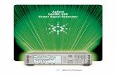 Agilent E4438C ESG Vector Signal Generator · WLAN, W-CDMA, cdma2000®, GSM, DVB, and more with Signal Studio software · Digital I/O, fading, and PC waveform streaming with Baseband