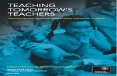 TEACHING TOMORROW’S TEACHERS · 2018-03-05 · 2 Teaching Tomorrow’s Teachers Acknowledgements A wide range of individuals and organizations have helped in the development of