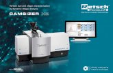 Particle size and shape characterization by Dynamic Image Analysis X2(New).pdf · Particle Analyzer CAMSIZER X2 Particle size and particle shape analysis from 0.8 µm to 8 mm with
