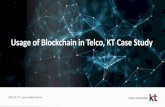 Usage of Blockchain in Telco, KT Case Studysite.ieee.org/bcsummitkorea-2018/files/2018/06/D1_KT_Usage-of-Blockchain-in-Telco-KT...Server onsumption 84%↓ (Max. 1.7G 270MB) Waste of