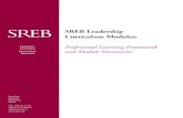 SREB Leadership Curriculum Modules · – SREB Module Training Participant Module Training and Delivery Each of the SREB Leadership Curriculum Modules provides knowledge and instructional