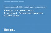 Data Protection Impact Assessments (DPIAs) · The General Data Protection Regulation Accountability and governance Data Protection Impact Assessments (DPIAs)