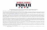2019 World Series of Poker® Official Tournament Rules Rio ... WSOP Tournament Rules.pdf · 1 2019 World Series of Poker® Official Tournament Rules Rio All-Suite Hotel & Casino,