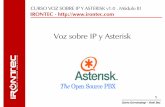 Voz sobre IP y Asterisk - · PDF file 2010-03-09 · 3 Gorka Gorrotxategi – Iñaki Baz CURSO VOZ SOBRE IP Y ASTERISK v1.0 . Módulo III Asterisk PBX Historia de Asterisk Asterisk,
