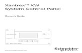 Xantrex™ XW System Control Panel - Wholesale Solar...Manual Type Xantrex XW System Control Panel Owner’s Guide Fault / Warning System Control Panel II Standby iii About This Guide