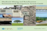 Hardrock Mining and Beneficiation Environmental Management … · This Hardrock Mining and Beneficiation Environmental Management System Guide (EMS Guide) was developed to assist
