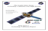 The Scarlet Solar Array: Technology Validation and Flight ......advantages of the Scarlet technology. This novel flight-validated solar array is a cost-effective and mission-enabling