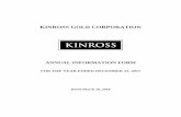 KINROSS GOLD CORPORATIONs22.q4cdn.com/254379354/files/doc_downloads/Annual...Kinross Gold Corporation or Kinross Gold Corporation and/or one or more or all of its subsidiaries, as