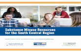 Substance Misuse Resources for the South Central Regionsouthcentralphn.org/wp-content/uploads/2018/06/SCPHN... · 2018-06-25 · TREATMENT/ RECOVERY ADDICTION RECOVERY SERVICES Withdrawal