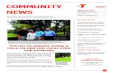 ING AT THE STATEN ISLAND YMCA - b.3cdn.netWHAT’S NEW AND EXCITING AT THE STATEN ISLAND YMCA IN THIS ISSUE Staten Islanders Score a Hole-In- ... Hope and Recovery were the themes