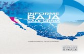 INFORME BAJA - Vision of Humanityvisionofhumanity.org/.../04/Informe-Baja-California-2014.pdf7 INFORME BAJA CALIFORNIA crecimiento poblacional de 1.4% para todo el país. Una de las