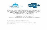 DISEÑO Y CONSTRUCCIÓN DE MÁQUINA DE ENSAYOS DE …oa.upm.es/54296/1/TFG_GUILLERMO_LEBOREIRO_ENRIQUEZ.pdfEl ensayo de materiales como la fibra de carbono a flexión pura tiene como