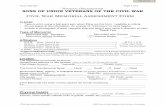 FORM CWM PAGE 1 OF 4 N O SONS OF UNION VETERANS OF … · 2019-11-29 · FORM CWM #61 PAGE 1 OF 4 >This form may be photocopied. < ©2007 Sons of Union Veterans of the Civil