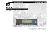 PAT America, Inc. LOAD MOMENT INDICATOR · The PAT Load Moment Indicator DS 350 consists of a central micro processor unit, operating console, length/angle sensor, pressure transducers,