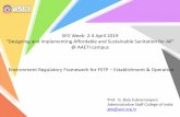 SFD Week: 2-4 April 2019 “Designing and Implementing Affordable … · 2019-07-18 · SFD Week: 2-4 April 2019 “Designing and Implementing Affordable and Sustainable Sanitation