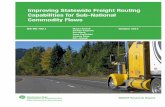 Improving Statewide Freight Routing Capabilities for Sub ...IMPROVING STATEWIDE FREIGHT ROUTING CAPABILITIES ... This document is available to the public through the National Technical