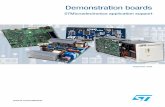Demonstration boardsmedia.digikey.com/PDF/Data Sheets/ST Microelectronics... · 2010-01-12 · Product demonstration boards Power management ICs (cont’d) Sales code Board Description