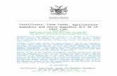 #4378-Gov N226-Act 8 of 2009 Farm...  · Web view2018-10-23 · Fertilizers, Farm Feeds, Agricultural Remedies and Stock Remedies Act 36 of 1947 (SA) (SA GG 3834) brought into force