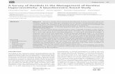 A Survey of Dentists in the Management of Dentine Hypersensitivity… · hypersensitivity (DH) may be defined as “a distinctive short sharp pain arising from exposed dentine, characteristically