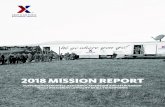 2018 MISSION REPORT · 2018 MISSION REPORT 4 MILITARY COMMUNITY SUPPORT $2.3B in support to Quality-of-Life programs in last 10 years Mission support • Military uniforms at cost;