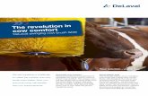 evolution in cow · PDF file Essential cow comfort DeLaval pioneered and patented the swinging cow brush: first to invent it, first in cow comfort. The unique, cow-friendly design