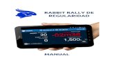 RABBIT RALLY DE REGULARIDAD · 1 quÉ es el rabbit rally de regularidad? 3 2 requisitos para utilizar el rabbit 3 3 descargar el rabbit rally de regularidad 4 4 registrar la app en