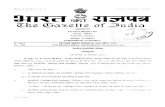 The Gazette of India...24 THE GAZETTE OF INDIA: EXTRAORDINARY I PAR i III SEC. 41 (ii) Homoeopathic Materia Medica (Applied and pure); (iii) Organon of Medicine, Homoeopathic Philosophy,