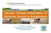 1 Climate and Fisheries Sector 3 Climate change …gobeshona.net/wp-content/uploads/2014/09/Climate-Change...3 Climate change adaptation in fisheries sector 4 REcommendation 5 PdProposed