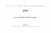 Standards For Crocodilian Sanctuaries · PDF file Global Federation of Animal Sanctuaries – Crocodilian Sanctuaries 3 CROCODILIAN STANDARDS GFAS notes that there may be other acceptable