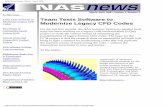 Team Tests Software to Modernize Legacy CFD Codes€¦ · Team Tests Software to Modernize Legacy CFD Codes For the last five months, the NAS Systems Division's parallel tools team