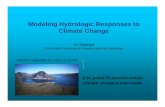 Modeling Hydrologic Responses to Climate ChangeModeling Hydrologic Responses to Climate Change Ali Sadeghi ... Water Pollution Soil Temperature Pesticides/Pathoge Sediment ns/Pharmaceuticals