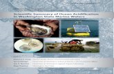 Scientific Summary of Ocean Acidification in Washington State Marine … · November 2012 Washington Shellfish Initiative Scientific Summary of Ocean Acidification in Washington State