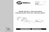 Belt-Drive Generator Hydraulic-Drive Generator · 2013-01-31 · Visit our website at Description Belt/Hydraulic-Driven Generator For Welding Power Sources TM-4414K 2013−01 Belt-Drive