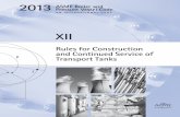 XII - BSB Edge · 2013 ASME Boiler and Pressure Vessel Code AN INTERNATIONAL CODE Rules for Construction and Continued Service of Transport Tanks XII 30. 2013 ASME FINAL Covers_XII