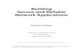Building Secure and Reliable Network Applicationscourses.cs.vt.edu/~cs5204/fall02/Papers/BirmanBook.pdf17.5 Unbreakable Stream Connections 332 17.5.1 Reliability Options for Stream