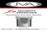 Installation and User Manualstafix.co.za/pdf/JVA Z28 Manual LR 29-9-17.pdf · 2017-10-18 · JVA ELECTRIC FENCE SYSTEMS 3 Introduction 1. INTRODUCTION Welcome to the world of JVA