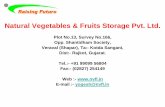 Natural Vegetables & Fruits Storage Pvt. Ltd.imgusr.tradekey.com/images/uploadedimages/brochures/4/5/...Natural Vegetables & Fruits Storage Pvt. Ltd. In Excellence Quest, Driven By